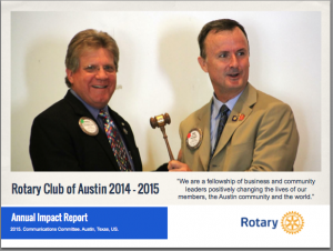 Rotary Club of Austin Impact Report