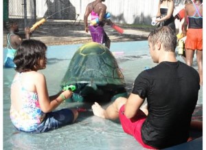 splash pad for children