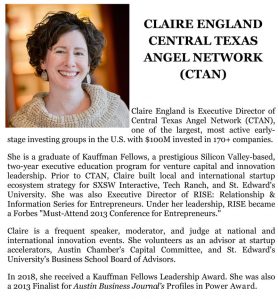 Claire England - CTAN