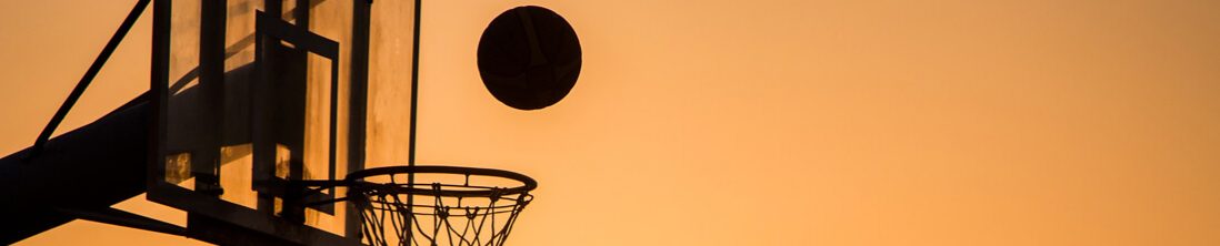 Basketball Sunset