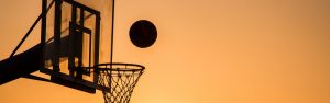 Basketball Sunset