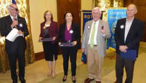 Rotary Club of Austin members presentation